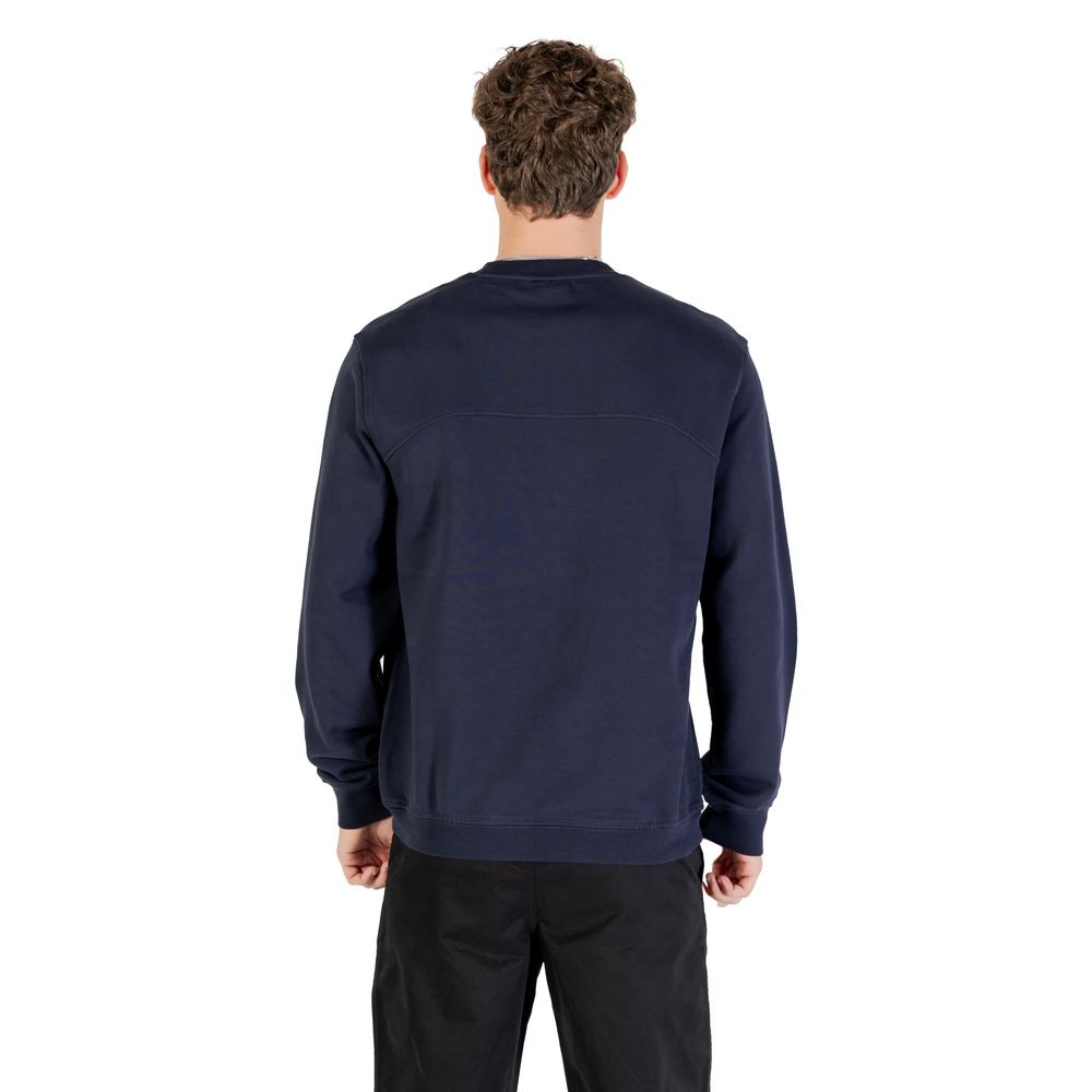 Blue Cotton Sweatshirt