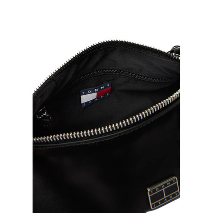 Black Artificial Leather Handbag