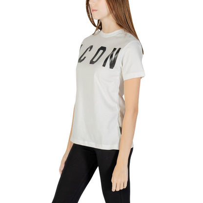 Cream Cotton T-Shirt