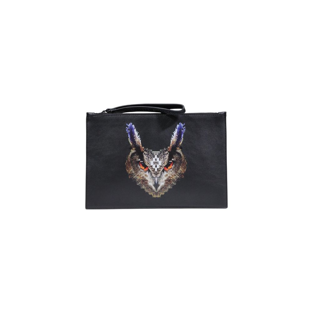 Black Polyethylene Clutch Bag