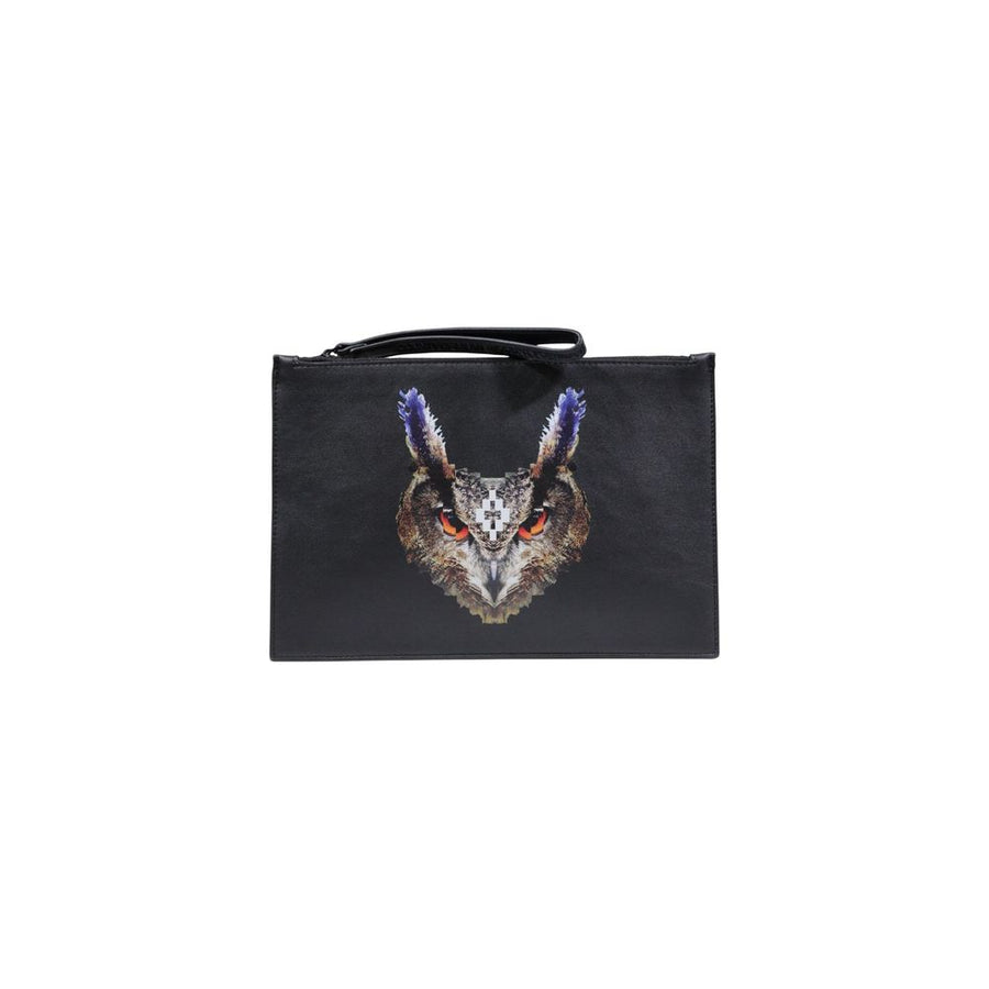 Black Polyethylene Clutch Bag
