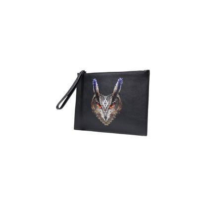 Black Polyethylene Clutch Bag
