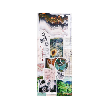 Bicolor Viscose Foulard