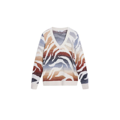 Cream Marabou Sweatshirt