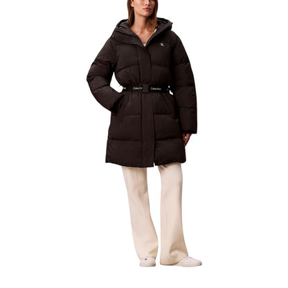 Black Polyamide Coat