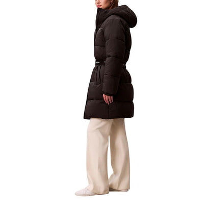 Black Polyamide Coat