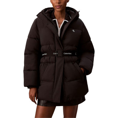 Black Polyamide Coat