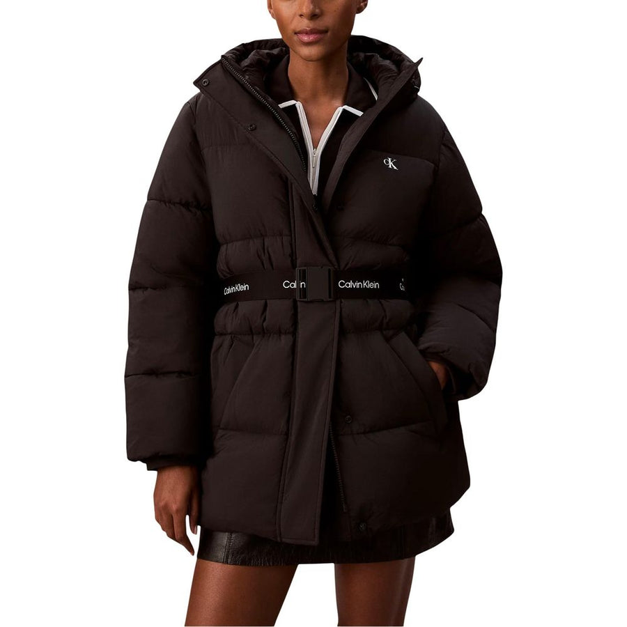 Black Polyamide Coat
