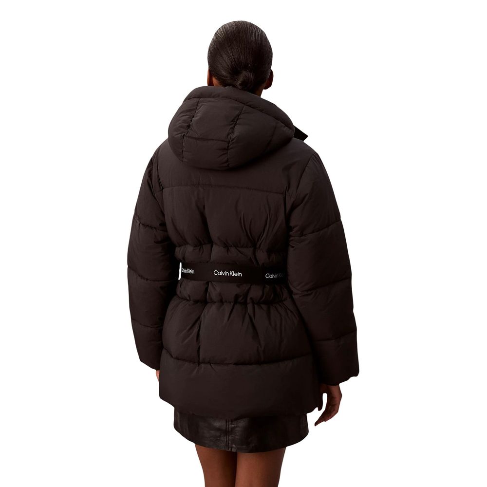 Black Polyamide Coat