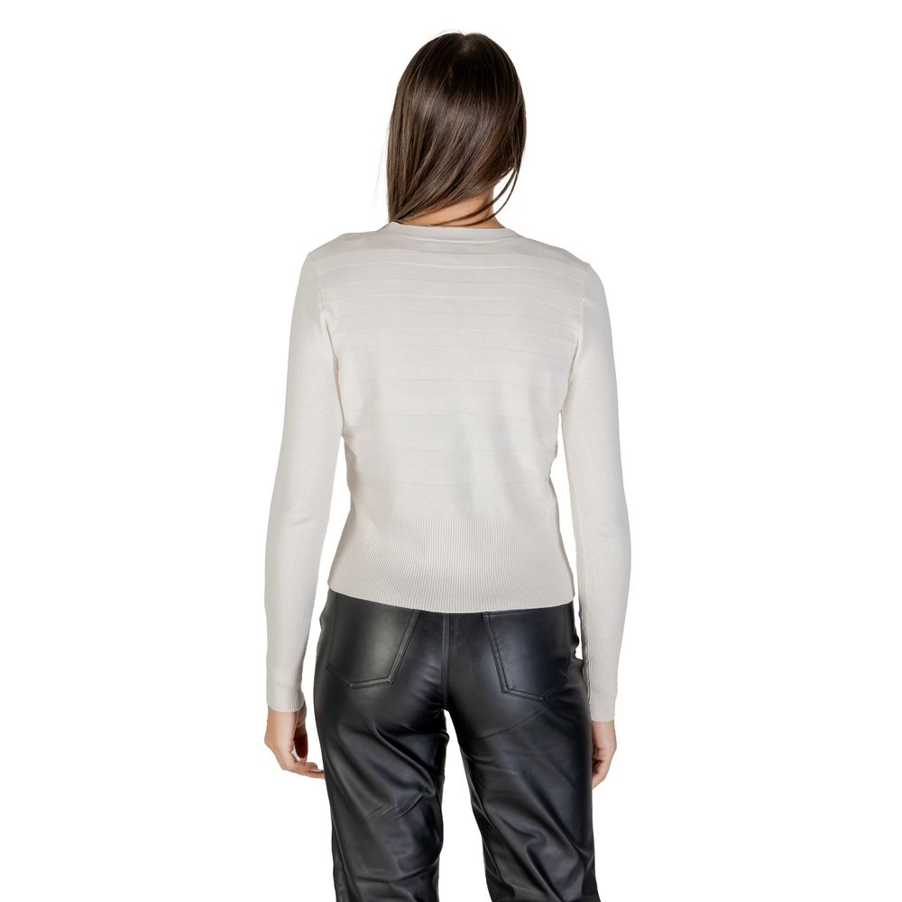 Beige Viscose Cardigan