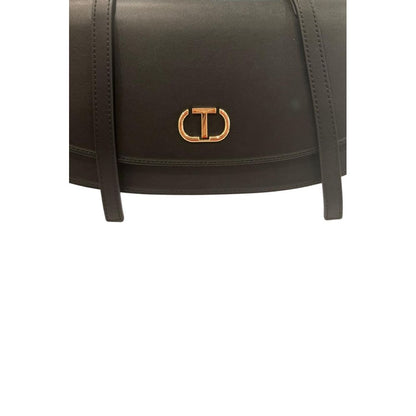 Black PU Women Shoulder Bag