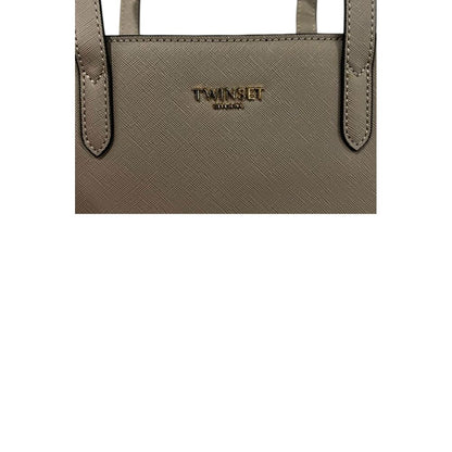 Grey PU Women Shoulder Bag