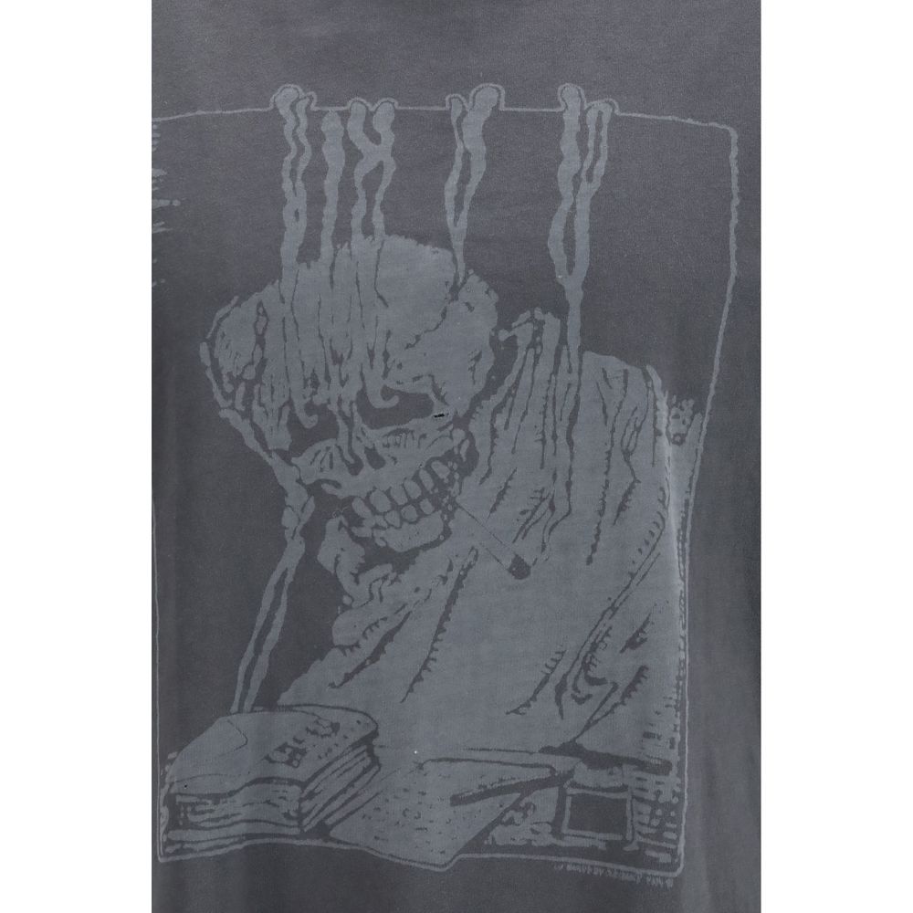 Gray Cotton T-Shirt