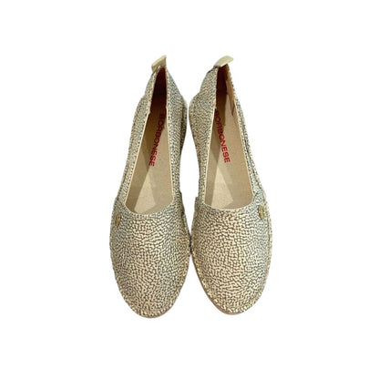 Green Textile Women Sandal