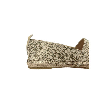 Green Textile Women Sandal