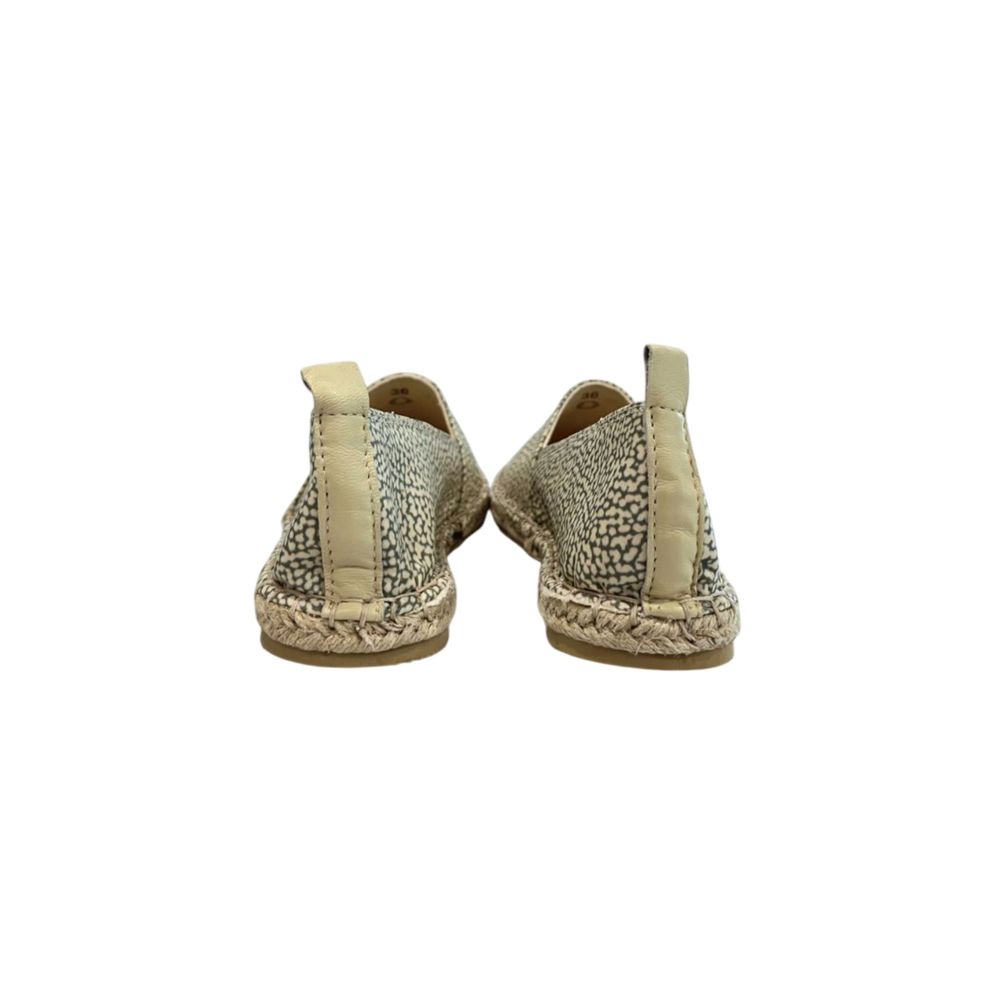 Green Textile Women Sandal