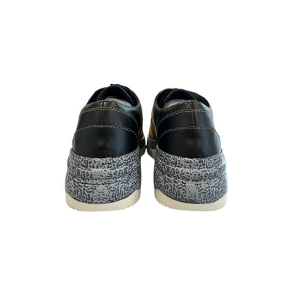 Beige Leather Women Sneaker