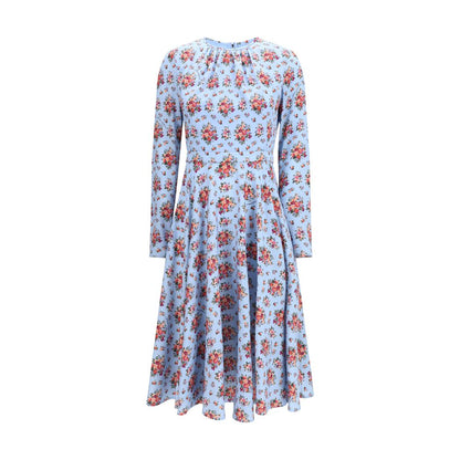 Multicolor Cotton Casual Dress