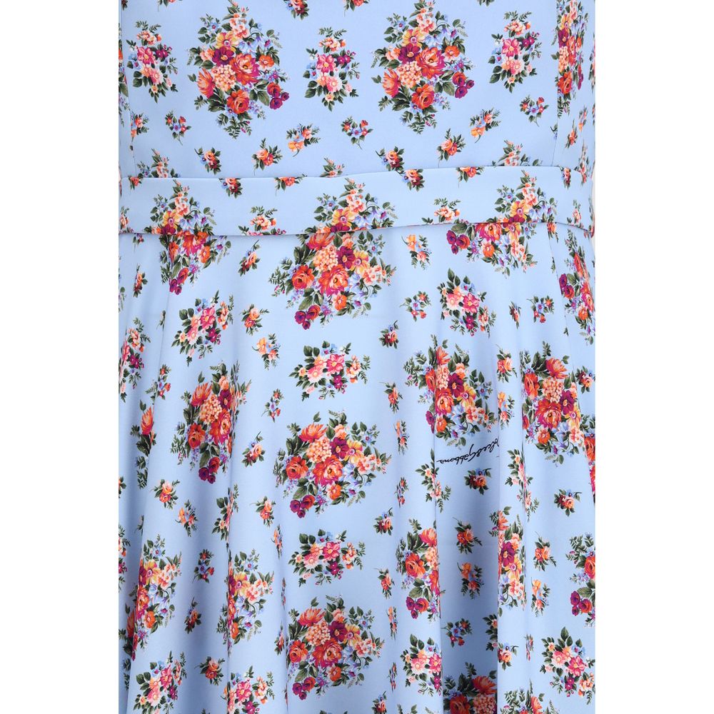 Multicolor Cotton Casual Dress
