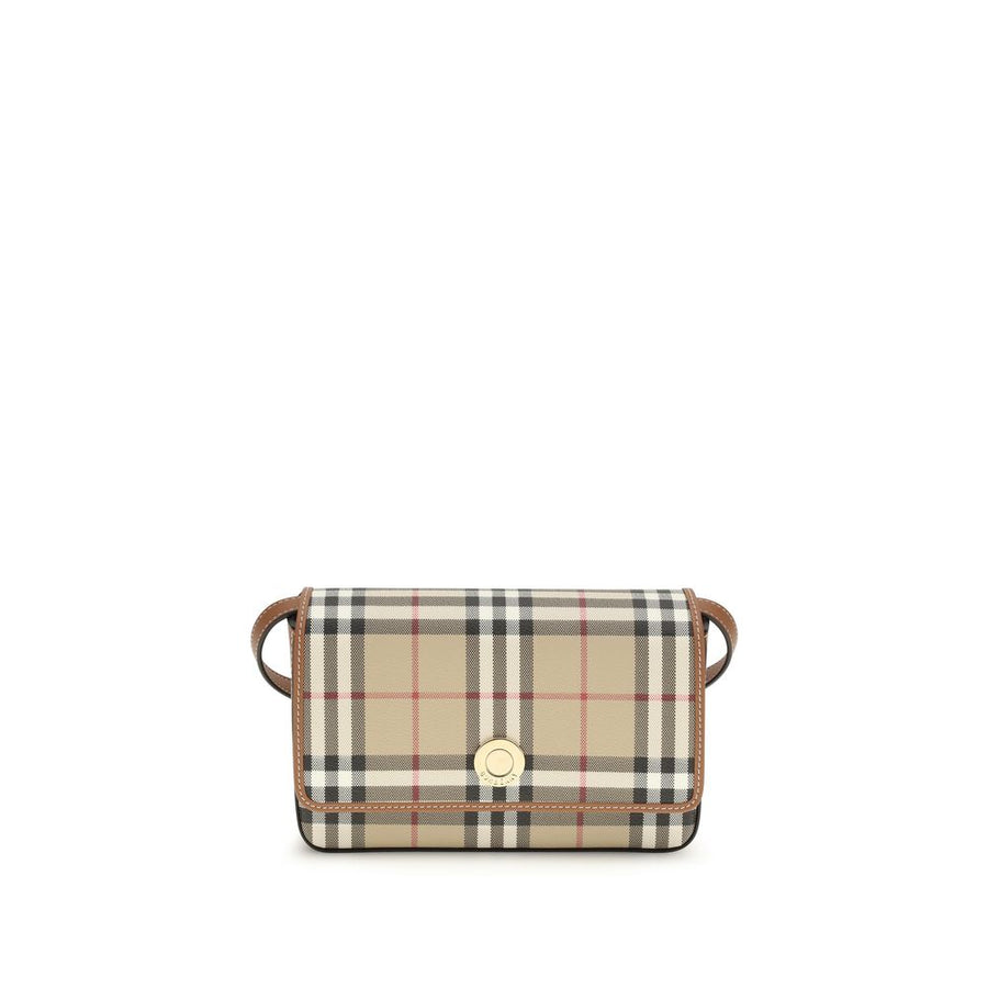 Beige Polyurethane Wallet