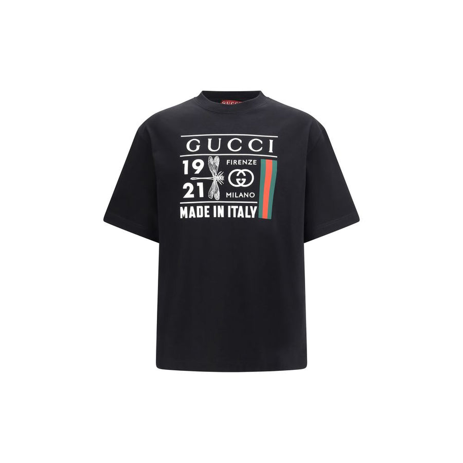 Black Cotton T-Shirt