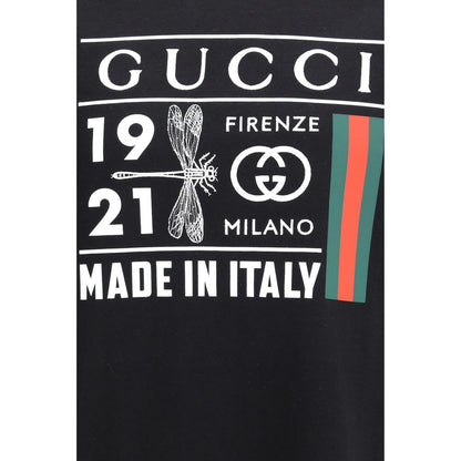 Black Cotton T-Shirt