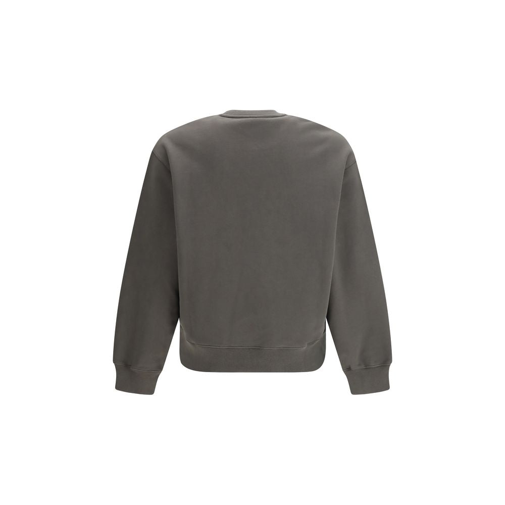 Brown Cotton Sweatshirt