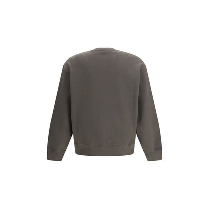 Brown Cotton Sweatshirt