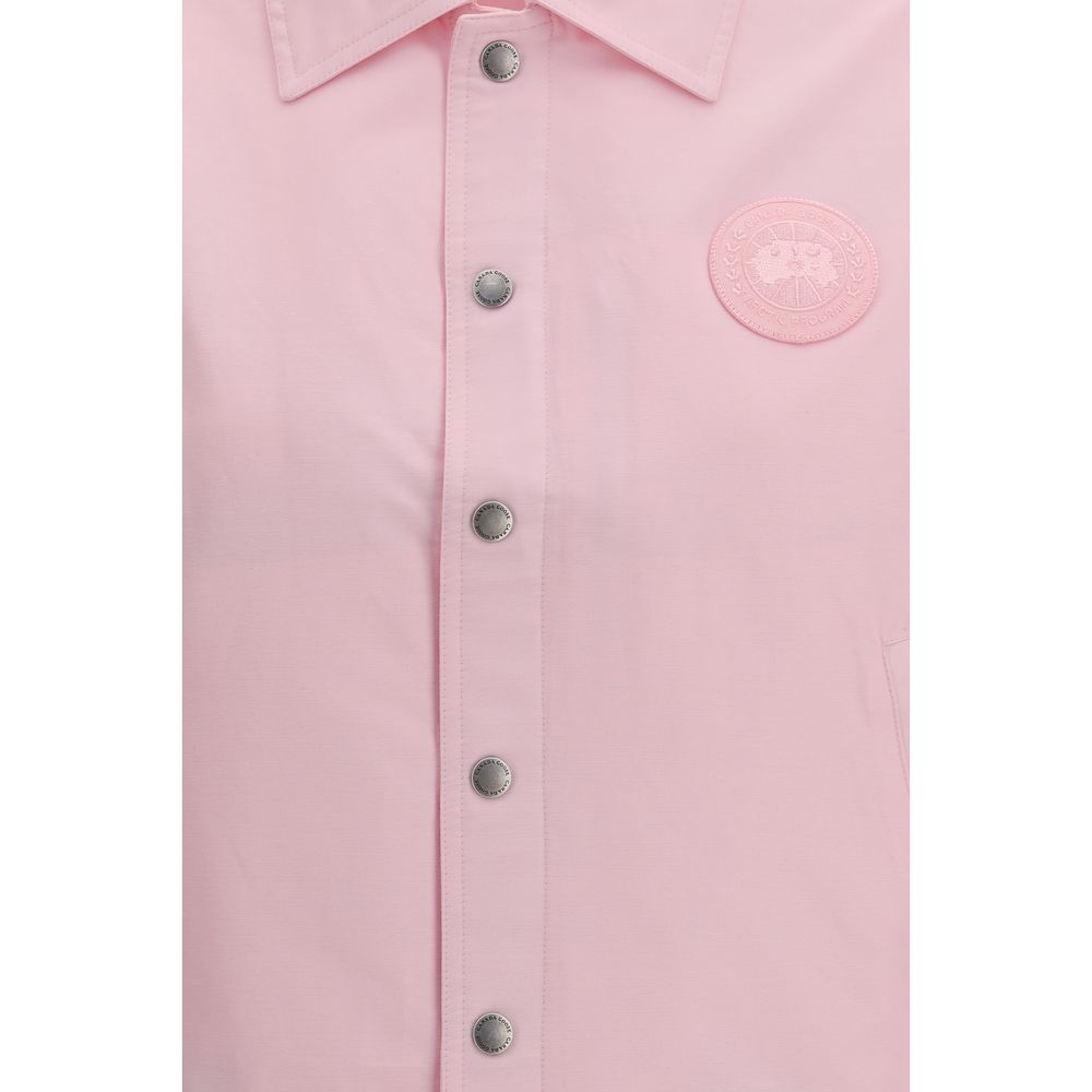 Multicolor Recycled Polyamide Full-Length Jacket