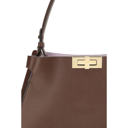 Brown Calf Leather Bos Taurus Shoulder Bag