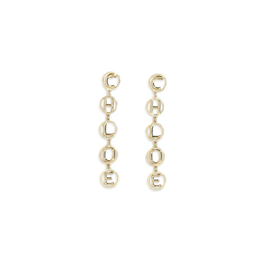Gold Brass Earrings
