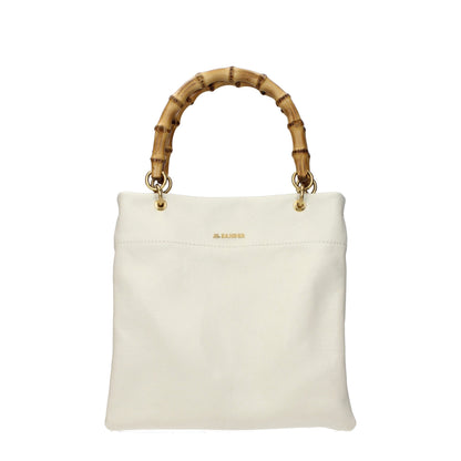 Beige Leather Handbag
