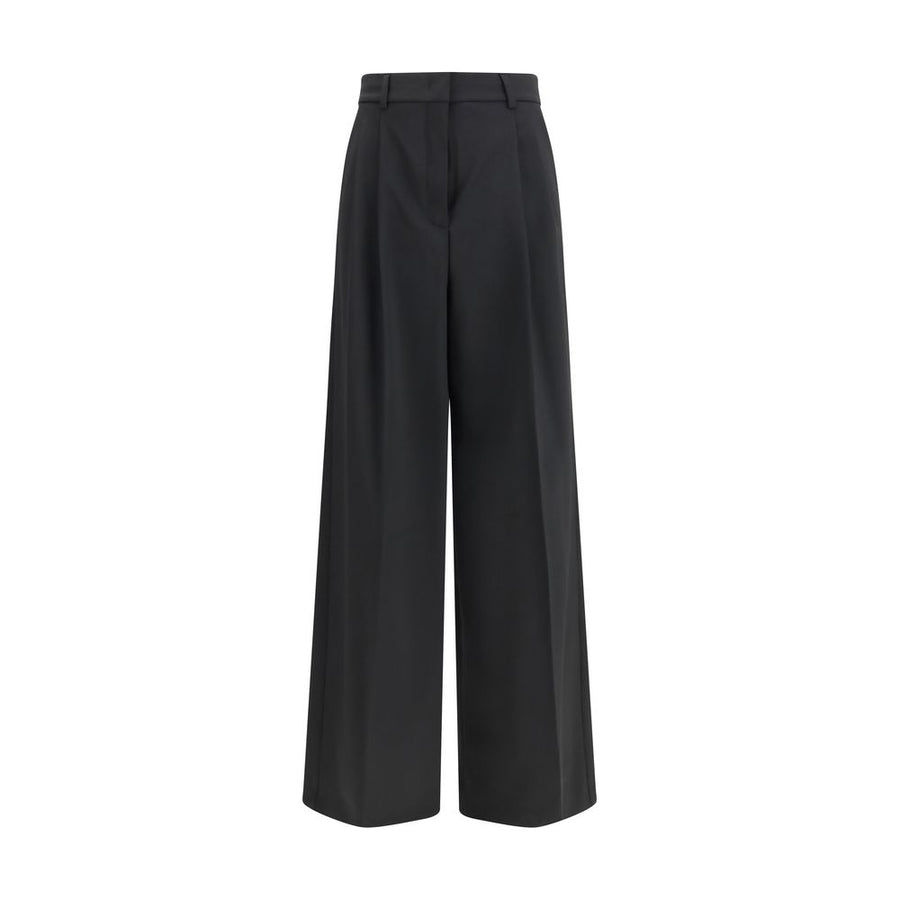 Black Polyester Pants
