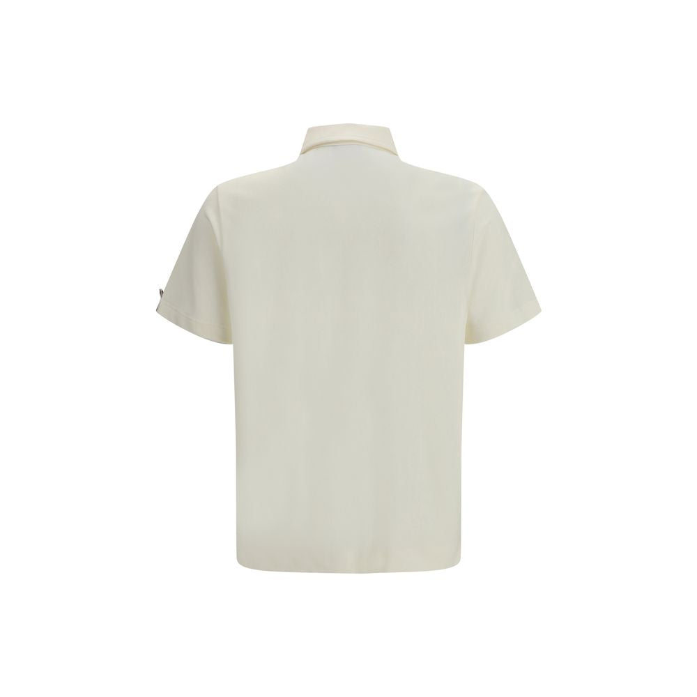 Beige Polyamide Polo Shirt