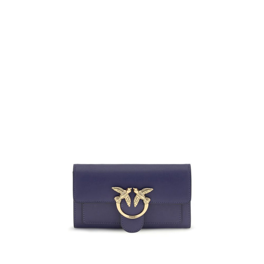 Blue Calf Leather Bos Taurus Wallet