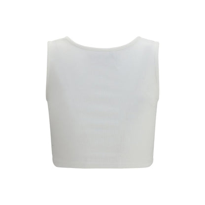 White Cotton Tank Tops