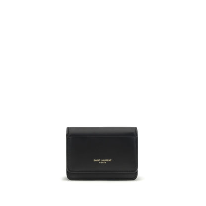 Black Calf Leather Bos Taurus Wallet
