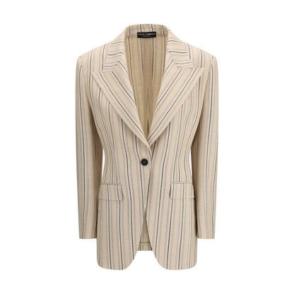 Multicolor Viscose Full-Length Jacket
