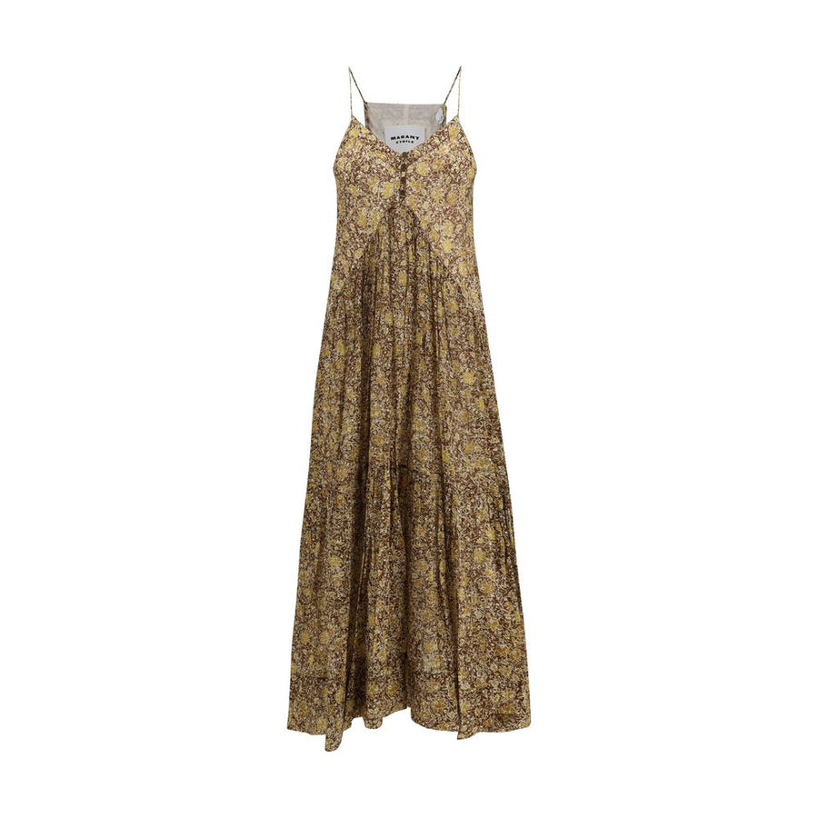 Bicolor Cotton Casual Dress
