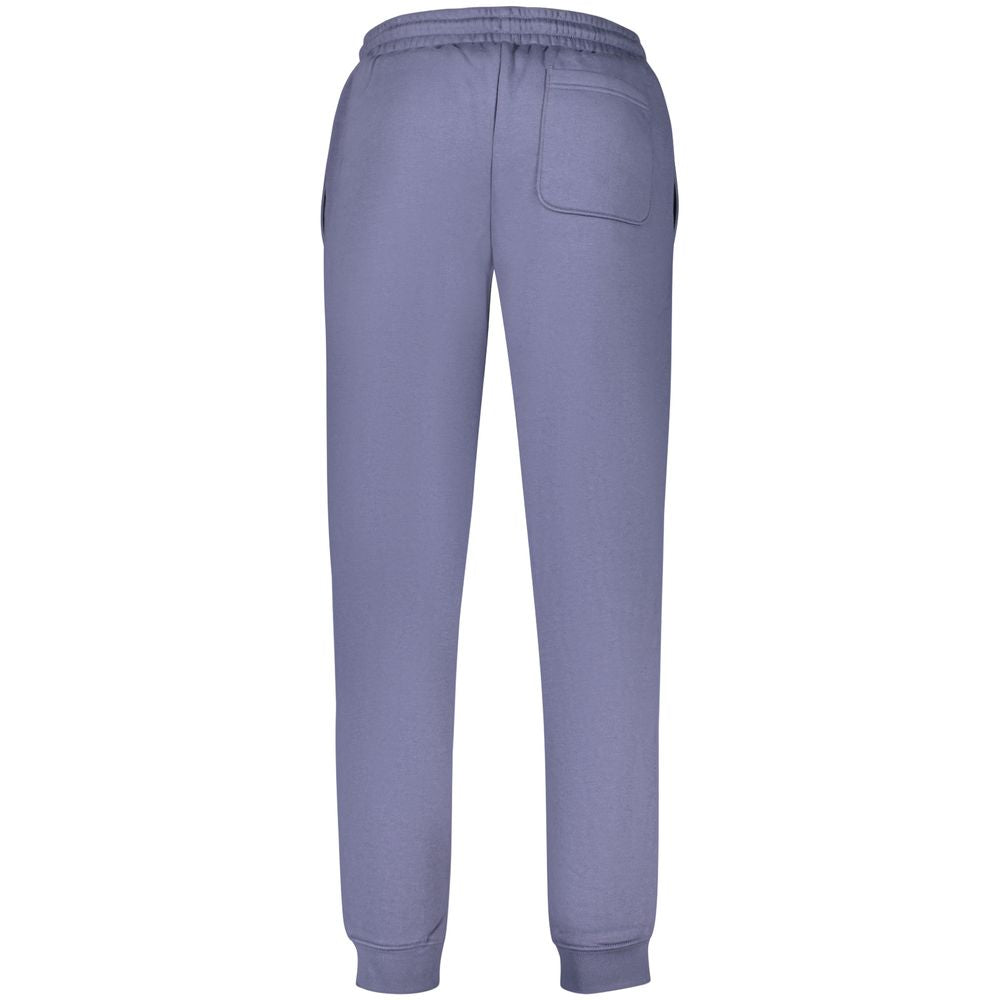 Blue Cotton Men's Sweatpant
