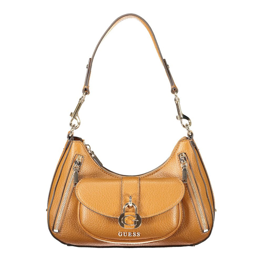 Marrone Poliuretano Womens Handbag