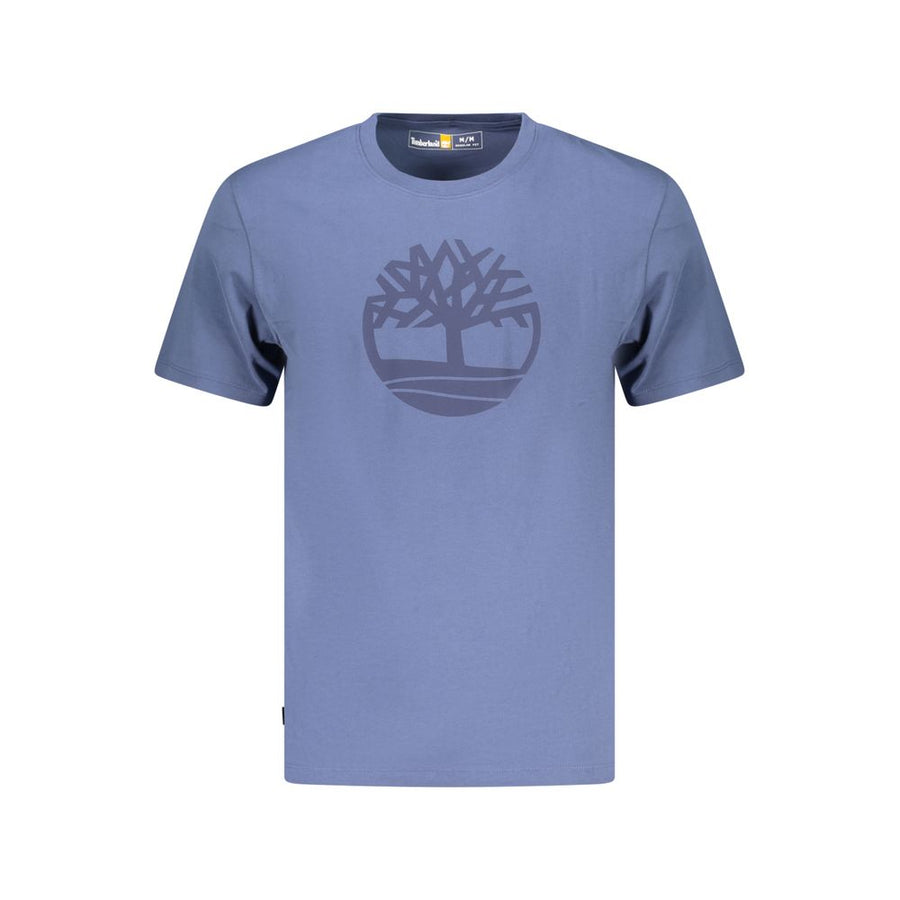 Blue Organic Cotton Men T-Shirt