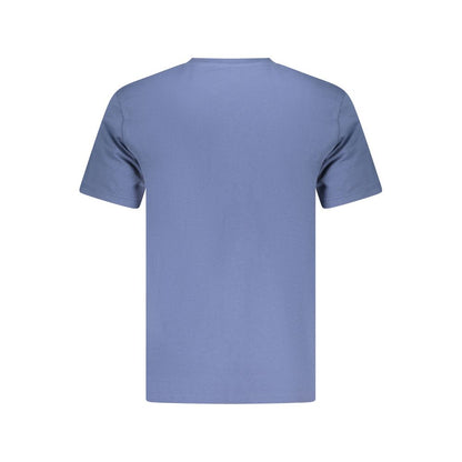 Blue Organic Cotton Men T-Shirt