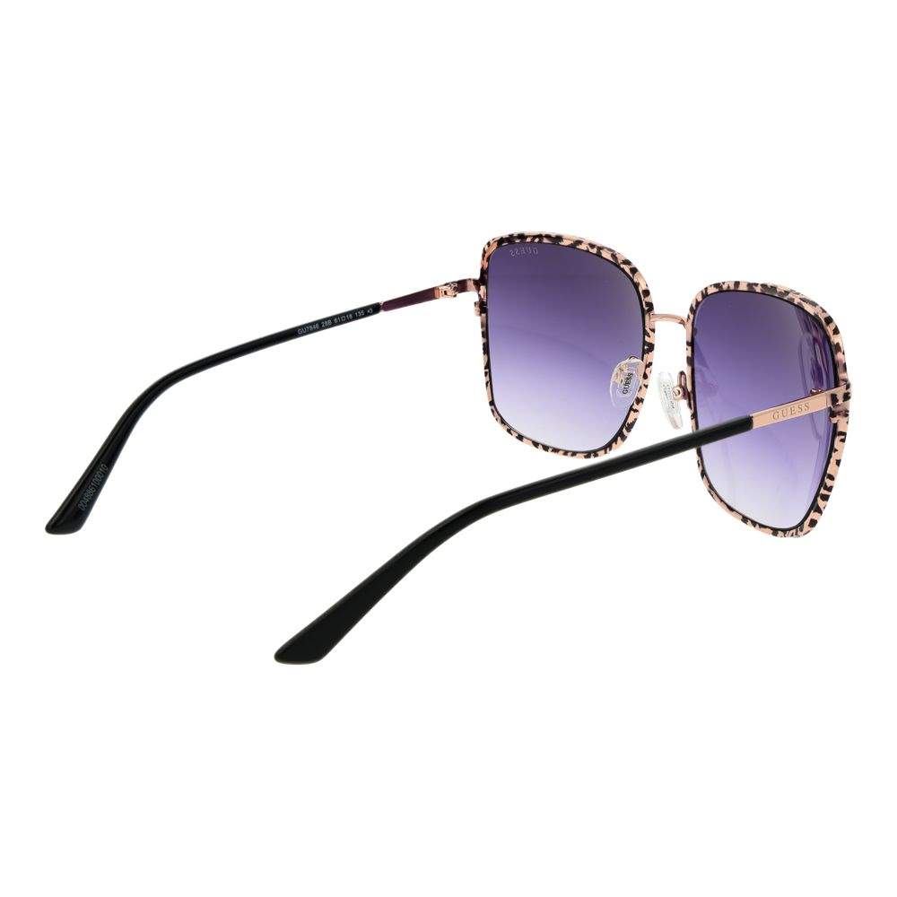Multicolor Metal Sunglasses