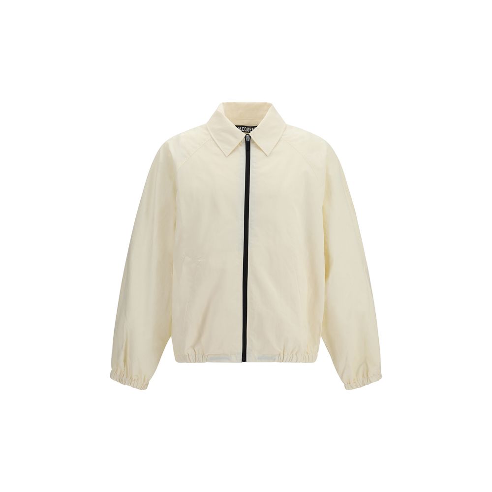 White Polyamide Shell Jacket