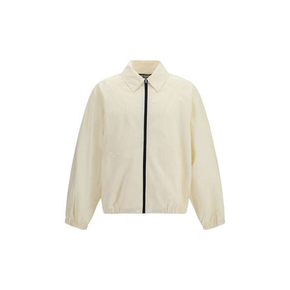 White Polyamide Shell Jacket