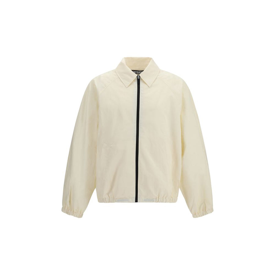 White Polyamide Shell Jacket