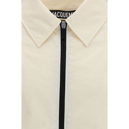 White Polyamide Shell Jacket
