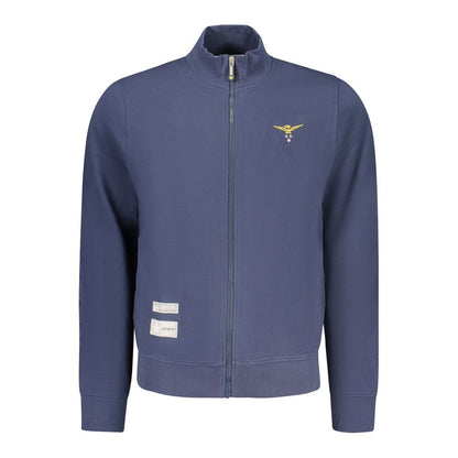Blue Cotton Men's Sweatshirt
