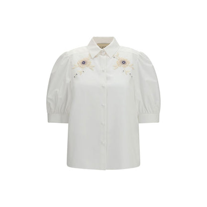 White Cotton Blouse